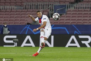  姆巴佩戴帽助球队逆转图卢兹  