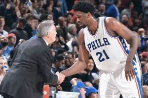  恩比德赛季报销76人冲击受阻  