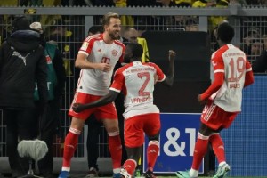  拜仁逆转取胜终结多特连胜势头  