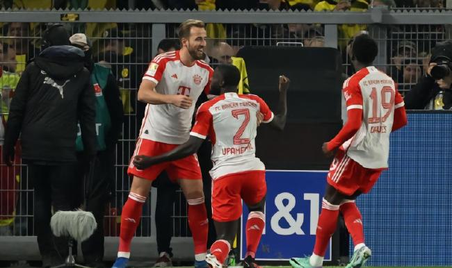  拜仁逆转取胜终结多特连胜势头  