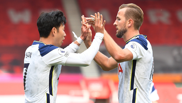  热刺前锋孙兴慜梅开二度助球队击败狼队  